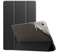 TiMOVO Funda para Samsung Galaxy Tab A9+/A9 Plus 11 Pulgadas 2023 SM-X210/X216/X218, Cubierta Delgada TPU Translúcido, Auto Activación/Reposo, Negro