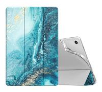 TiMOVO Funda para Samsung Galaxy Tab A9+/A9 Plus 11 Pulgadas 2023 SM-X210/X216/X218, Cubierta Delgada TPU Translúcido Compatible con Nuevo Galaxy Tab A9+, Auto Activación/Reposo, Dorado