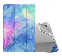 TiMOVO Funda para Samsung Galaxy Tab A9+/A9 Plus 11 Pulgadas 2023 SM-X210/X216/X218, Cubierta Delgada TPU Translúcido Compatible con Nuevo Galaxy Tab A9+, Auto Activación/Reposo, Nubes de Ensueños