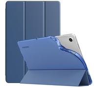 TiMOVO Funda para Samsung Galaxy Tab A9+/A9 Plus 11 Pulgadas 2023 SM-X210/X216/X218, Cubierta Delgada TPU Translúcido Compatible con Nuevo Galaxy Tab A9+, Auto Activación/Reposo, Azul Marino