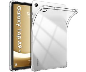 TiMOVO Funda para Samsung Galaxy Tab A9+/A9 Plus 5G 11 Pulgadas 2023 SM-X210/X216/X218, Funda Trasera Delgada y Ligera de TPU Transparente, Carcasa Antichoque, Transparente