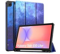 TiMOVO Funda para Samsung Galaxy Tab S10 Lite 10.9'' 2025, Nebulosa Azul | SM-X400/X406, Soporte para S Pen, Funda Protectora Trasera de TPU Suave y Delgada, Activación/Suspensión Automática