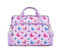 TiMOVO Funda para Tableta 12,5 Pulgadas, Bolsa Protectora para Tablet para Infantil, Funda para Tableta con Bandolera, Bolsa para Tableta Portátil para Fire Tablet, Kindle, iPad, Mariposa