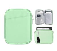 TiMOVO Funda Universal para eReader 6-7 Pulgadas, Funda Protectora con Bolsillo, Compatible con eReader 6-7" & Dispositivos Kobo, Agave Verde