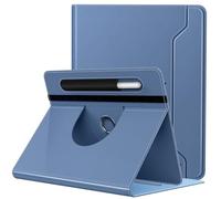 TiMOVO Funda Universal para Tablet de 9-11 Inch, Funda Protectora con Soporte Giratorio 360° y Bolsillo para Lápiz para 9 10 10.1 Inch Android Pantalla de 9-11 Inch, Azul Vaquero