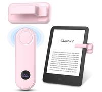 TiMOVO Page Turner Mando a Distancia para Kindle Paperwhite Oasis Kobo eReaders, Page Turner Clicker con Pantalla de Encendido, Disparador de Vídeo de la Cámara a Distancia,Rosa
