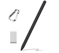 TiMOVO S Pen para Samsung Galaxy Tab S10 FE/S9 FE Serie con Borrador, Lapiz para Tablet con 5 Puntas de Repuesto, Escritura Precisa, Rechazo de la Palma de la Mano, Adsorción Magnética, Negro