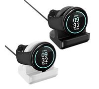 TiMOVO Soporte de Silicona Compatible con Cargador de Google Pixel Watch 3/Pixel Watch 2/Fitbit Ace LTE, Soporte de Cargador Antideslizante Base con Ranura para Cable, Soporte para Carga Vertical