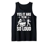 Timpanist Instrumento de Sección de Percusión Tan Fuerte Timbales Camiseta sin Mangas