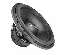 Timpano Subwoofer de coche de 15 pulgadas Sub D4 1600 vatios de potencia máxima dual de 4 ohmios, 15 pulgadas Xmax, TPT-T1500-15 D4, bobina de voz de 2.6 pulgadas, doble imán apilado para sistemas de