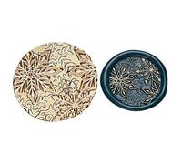 TIMPI DE CRASADO - SELLO NAMBINI QUE BUNCAS | TIMPOS DE SEE CAME | Cabezas De Sellado De Latón De Sellado De Navidad Para Tarjeta De Navidad, Envoltura De Regalo, Invitación Para Fe