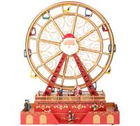 TIMSTOR Construye tu propia noria de pueblo navideño 38x17x49 cm