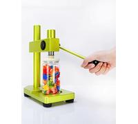 Tin Can Seamer Machine | Jars Press Sealing Hand Tool | Height Adjustable | with Fixed Base | for Jars,Diameter 51 Mm/2 Inch | Sealing Capacity 250/330/400/500/700 ML