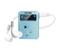 Tin-Nik DAB-398WS-SB Radio portátil DAB/DAB+/FM, radio digital RDS-FM, mini radio de bolsillo con batería recargable, auriculares, selección de grandes y pequeños