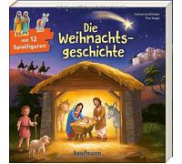 Tina Nagel Kathari Die Weihnachtsgeschichte: Bilderbuch mit 12 Sp (Tapa blanda)