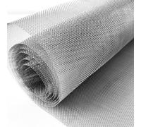 TINA Rollo Malla de Alambre de Acero Inoxidable 304 Malla Metalica Fina 40X200cm Malla Mosquitera Metalica Malla Fina para Ventilación, Filtración, a Prueba de Insectos y Roedores (20 Mesh)