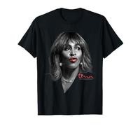 Tina Turner Airbrush Red Lips and Sparkle Camiseta