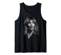 Tina Turner Airbrush Red Lips and Sparkle Camiseta sin Mangas