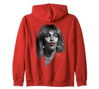 Tina Turner Airbrush Red Lips and Sparkle Sudadera con Capucha