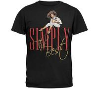 Tina Turner Simply The Best Men tee Camiseta Algodón Cuello Redondo Negro