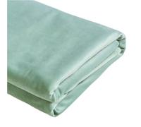 TinaKim Material de tela de tapicería para asiento de banco, tela de terciopelo, reparación de bricolaje (verde claro, 3 metres (145 x 300cm))