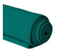 TinaKim Tarjeta de muestra de tela de punto de canalé de algodón, material de ajuste de puños (110 x 20 cm, verde 29)