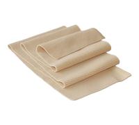 TinaKim Tejido de Punto Acanalado para Cinturillas, Puños y Dobladillos - Material de Jersey para Costura de Chaquetas, Sudaderas y Pantalones (Albaricoque, 90x16 cm)
