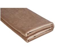 Tinakim Tela de Terciopelo, Para Tapicería de Sofá Y Silla, Material de Reparación de Bricolaje (Camel, 2 Metre, Ancho 147 Cm)