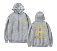 TINASI Josiah Queen Watch Your Mouth - Sudadera unisex de manga larga informal, gris, S