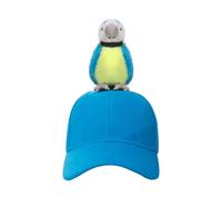 TINAYAUE Gorra de béisbol para niños con animal de dibujos animados 3D extraíble, visera solar ajustable, bonito sombrero de pájaro de felpa para niños y niñas de 3 a 8 años, divertido disfraz loco