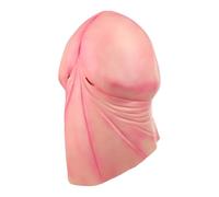 TINAYAUE Máscara de pene creativa, gorro de látex divertido para adultos, máscara de fiesta original, juguete de broma, accesorios para fiestas, para carnaval, Halloween, fiesta temática, baile de
