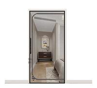 TINBOSE Puerta Mosquitera Gruesa De 100x210cm For Sala De Estar, Dormitorio, Cocina, Terraza, Perro, Gato, Antiarañazos con Cremallera (Color : A, Size : 130x220cm)