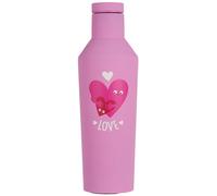 Tinc Botella de Agua fría y Caliente, Acero Inoxidable Metal, Rosa