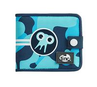 Tinc Cartera de Camuflaje Tonkin, Plegable Unisex Adulto, Blue, Pocket Size