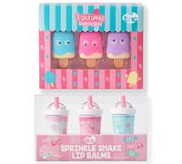 Tinc Juego de bálsamo labial, bálsamos labiales con aroma a batido y helado para niños, 6 sabores divertidos, juego de regalo para niñas, bonitos rellenos de bolsas de fiesta, mantiene los labios