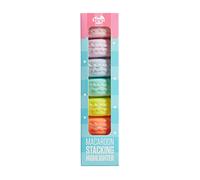 Tinc Novedad Macaron resaltadores escolares apilables, juego de 6, multicolor (MACSTKHL)