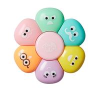 Tinc Resaltadores de flores pastel, 6 bonitos colores para elegir: rosa, naranja, verde, amarillo, azul y morado, divertidos diseños de cara en cada resaltador, ideal para la escuela o la oficina