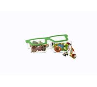 Tinc - tub05ggr "Lucky Dip" Collectible borrador en gafas de sol caja de plástico resistente con tapa de 5 gomas de borrar/transparente - Verde