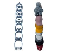 Tincogo Puerta de Azul y Sombrero montado Estante béisbol Casquillo Soporte Organizador de Pared Azul