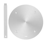 TINEASUR 1 Juego Placa Adaptadora de Acero Inoxidable Difusor de Calor para Cocina de Gas y Vitrocerámica Accesorio Resistente para Calefacción Uniforme de Ollas No Magnéticas