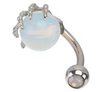 TINEASUR 1 Unid Decorativo Ombligo Ombligo Anillo De Vientre Creativo Mujer Joyería Del Cuerpo Adorno