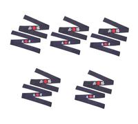 TINEASUR 10 Piezas diadema ninja coletero hair band cinchas tapiceria Elástico diademas decorativas de chef accesorio de cocinero accesorio de kárate diademas anchas para mujer algodón Blue
