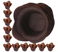 TINEASUR 100 Cápsulas para Hornear Estilo Loto, Moldes para Muffins de Tamaño Mediano, Papel Vegetal Antiadherente y Resistente a 230 °c, Soportes para Cupcakes Desechables para