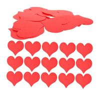 TINEASUR 100 piezas Tarjetas de Cartulina Corazón para San Valentín Decoraciones Forma de Corazón Resistentes Kit para Mensajes y Felicitaciones Dorado para Fiestas y Regalos