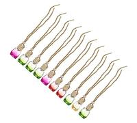 TINEASUR 10piezas Botellas De Perfume Rellenables Para Coche Adornos Colgantes Decoración Para y Automóvil Prácticas y Elegantes