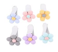 TINEASUR 10piezas Decoraciones De Flores De Para Ventilación Del Coche Accesorios De Interior Color Aleatorio