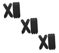 TINEASUR 15 Piezas Capuchón Adhesivo para Bolígrafo Funda para Lápiz Portátil Funda Adhesiva para Tablet Portalápices Compatibles Cubierta del Lápiz Óptico Portalápices Elástico Licra Black