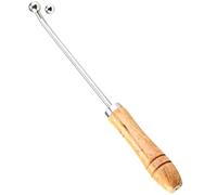TINEASUR 1juego de Herramientas para Reparación de Abolladuras Saxofón con Mango de Madera Duradero y Profesional de Instrumentos de Viento como Sax y Trombón para Cuello Curvado