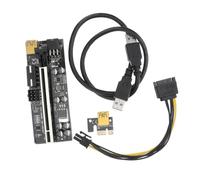 TINEASUR 1juego Pci-e Extensor De Gráficos Capacitores Led Adaptador De Extensión para Minería Conector USB y Estabilidad Energética