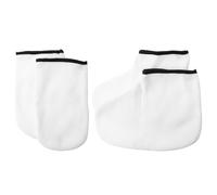 TINEASUR 2 pares Guantes y Botines Aislantes para Paraffina para Cuidado Hidratación de Manos y Pies Protectores Gruesos para Spa Mascarilla para Pies